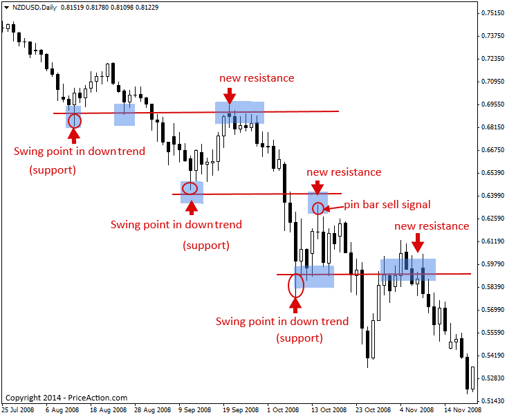 trading price action reversals